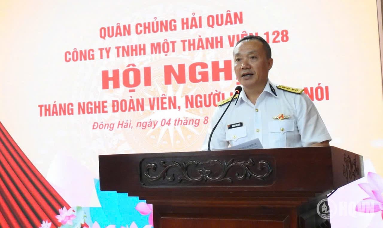 “Tháng nghe đoàn viên, người lao động nói” ở Công ty 128