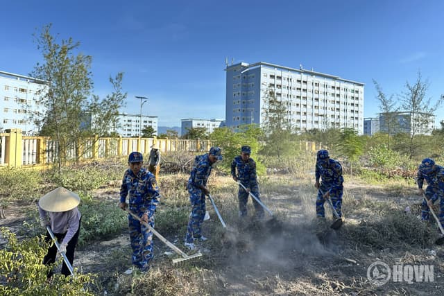 Tuổi trẻ Lữ đoàn 162 thực hiện “Ngày thứ 7 tình nguyện”