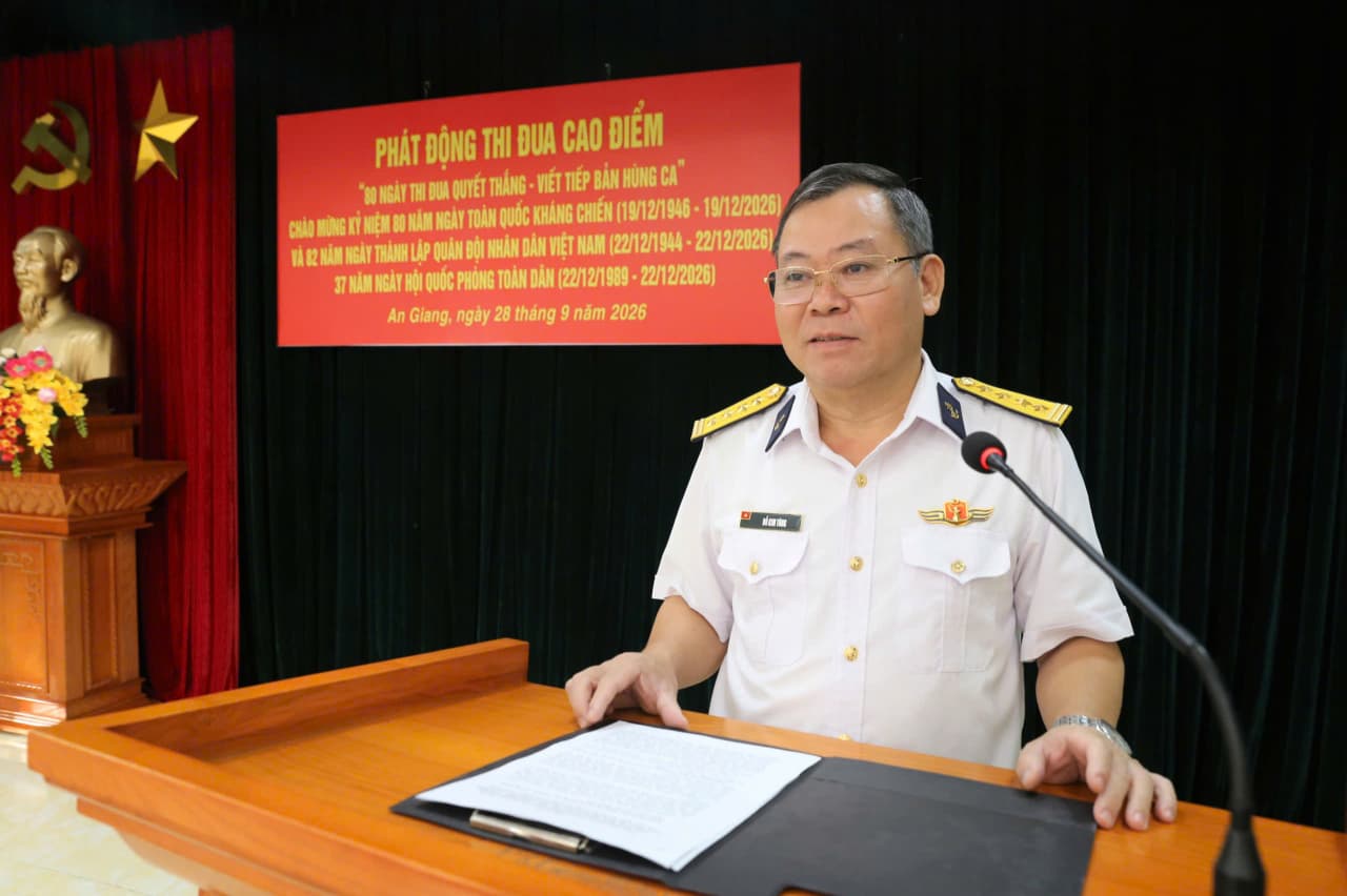 Trung đoàn 551 phát động đợt thi đua cao điểm “80 ngày thi đua quyết thắng - Viết tiếp bản hùng ca”