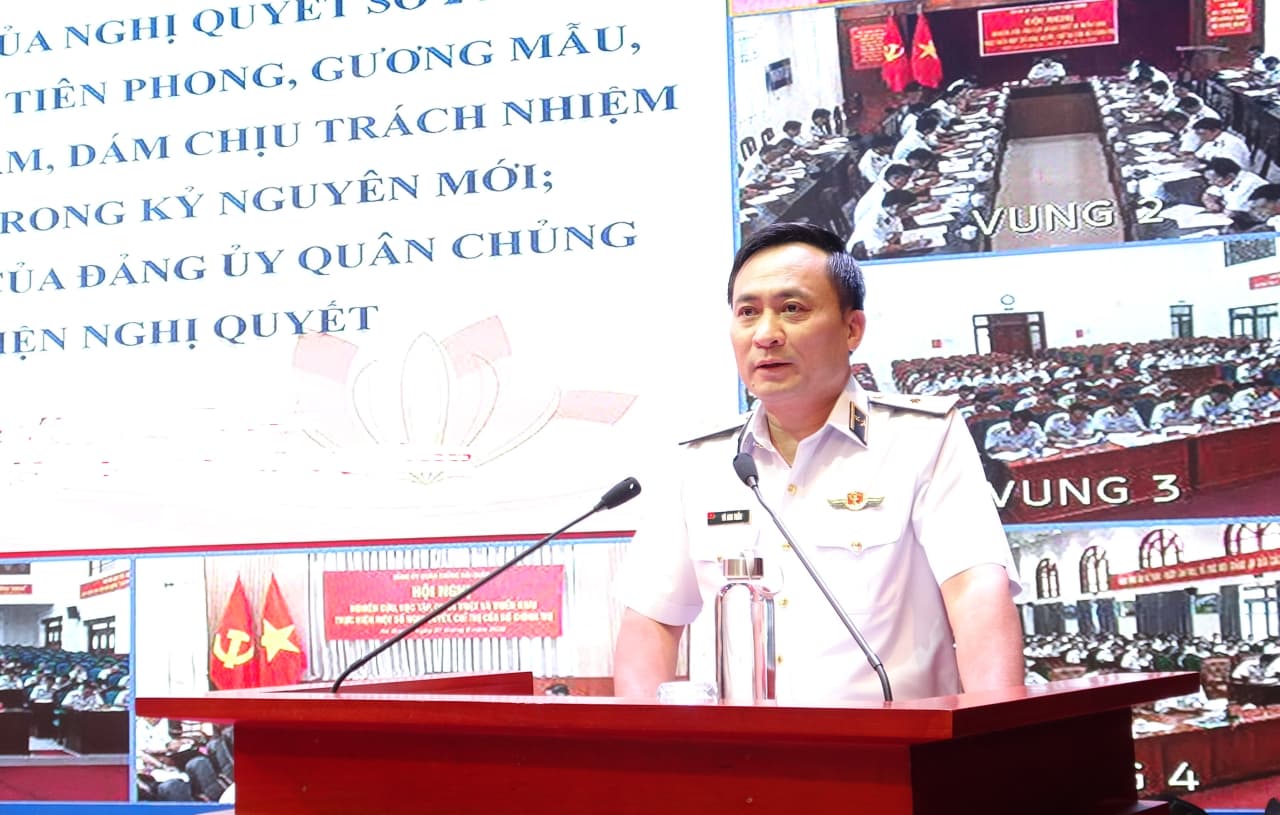 Quân chủng Hải quân: Hội nghị quán triệt, triển khai thực hiện một số nghị quyết, chỉ thị của Bộ Chính trị
