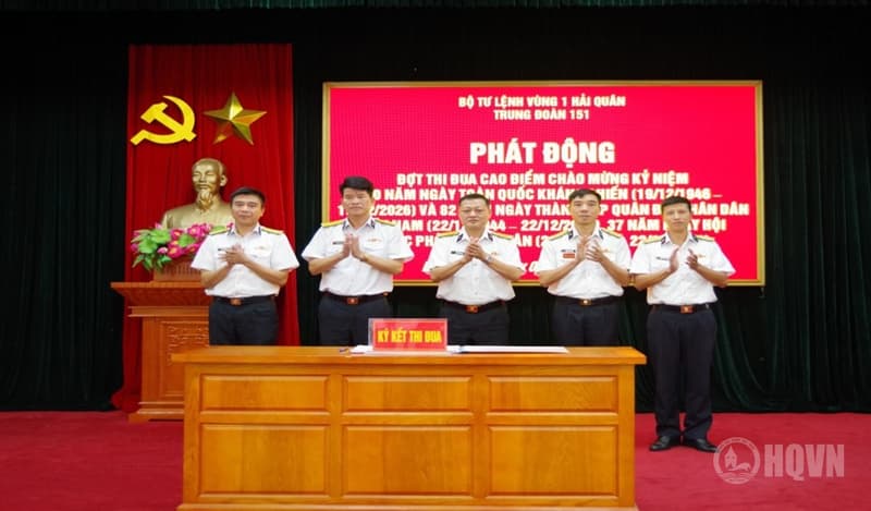 Trung đoàn 151 phát động thi đua cao điểm