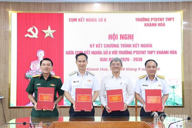 Ký kết chương trình hoạt động với trường học trên địa bàn tỉnh Khánh Hoà