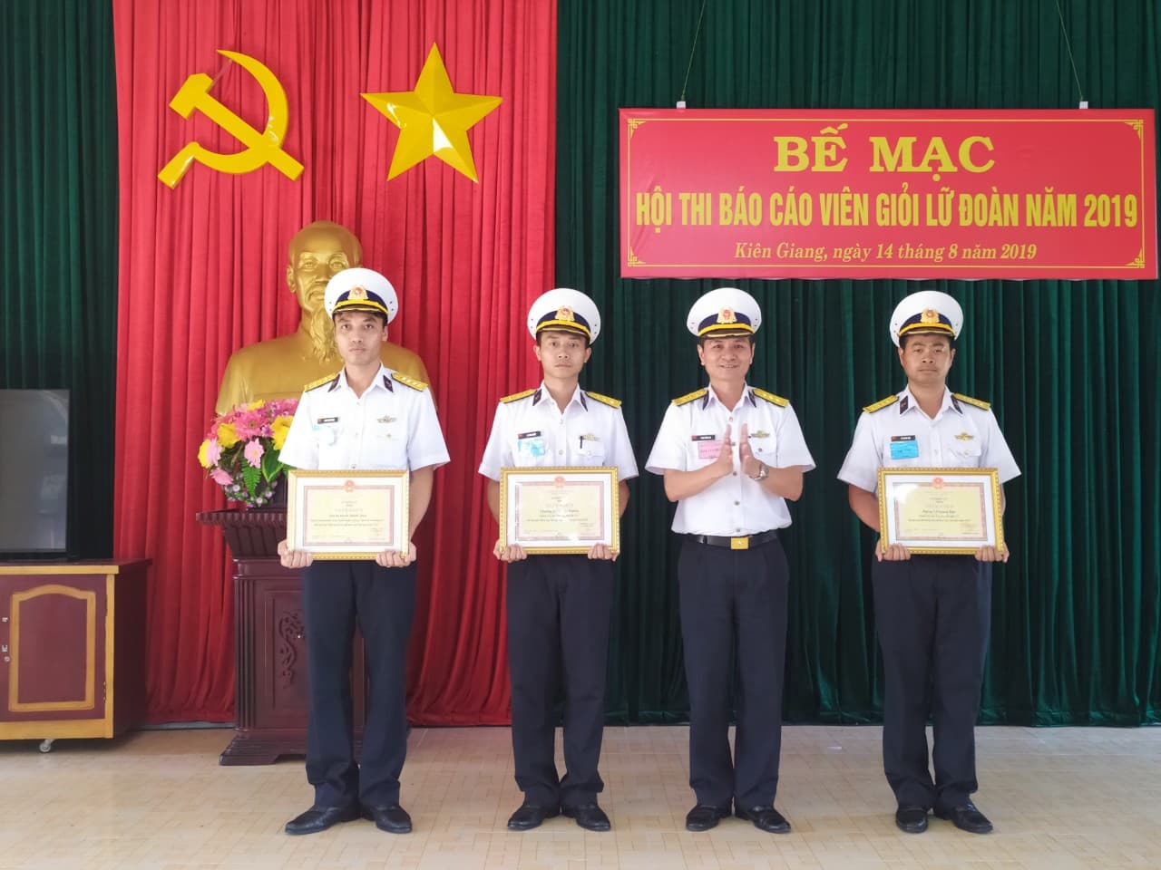 Hội thi báo cáo viên giỏi Lữ đoàn 127 năm 2019