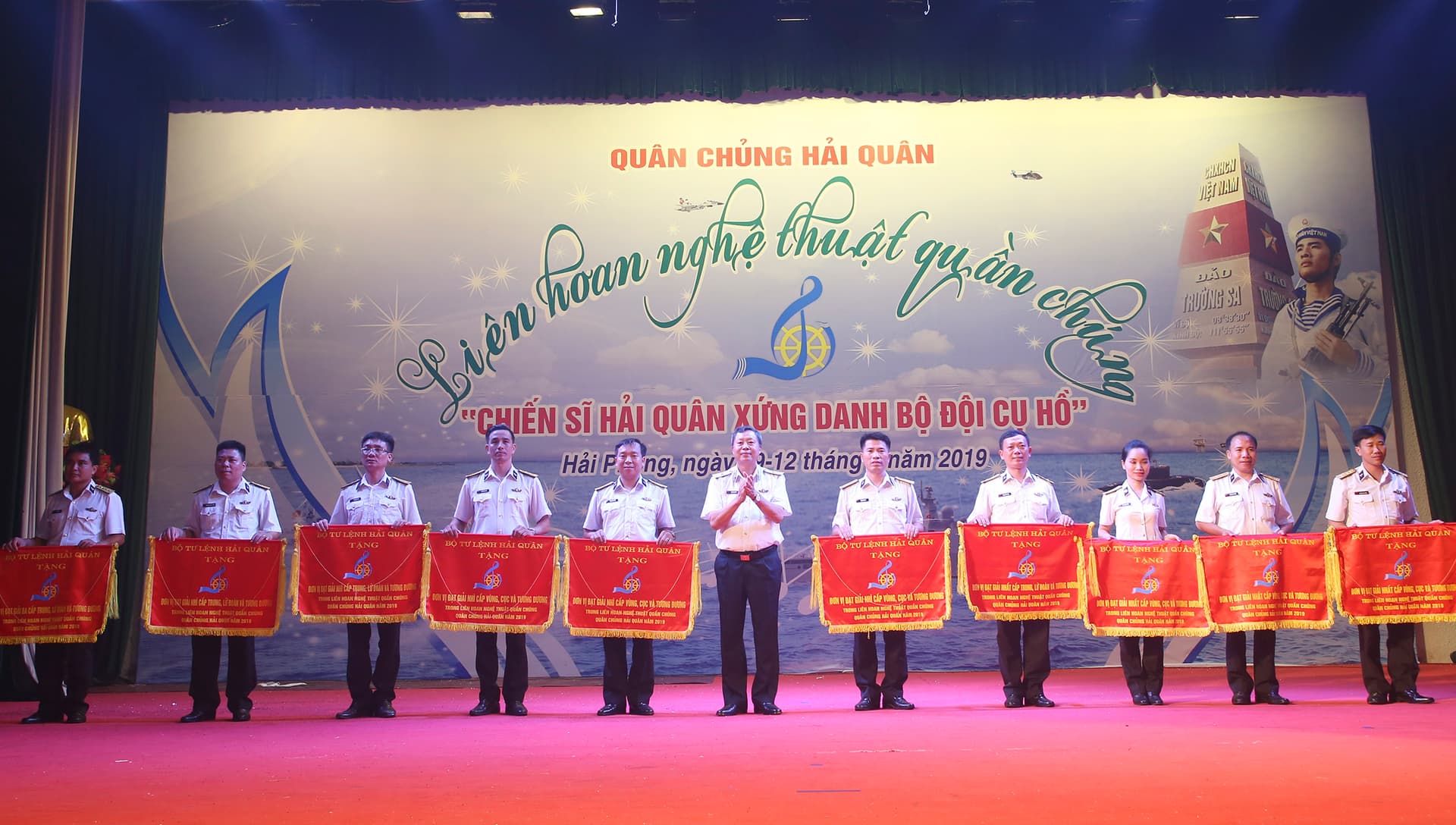 Quân chủng Hải quân: Bế mạc Liên hoan nghệ thuật quần chúng Khu vực 1