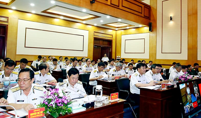 Đảng ủy-Bộ Tư lệnh Hải quân: Hội nghị Quân chính 6 tháng đầu năm 2019
