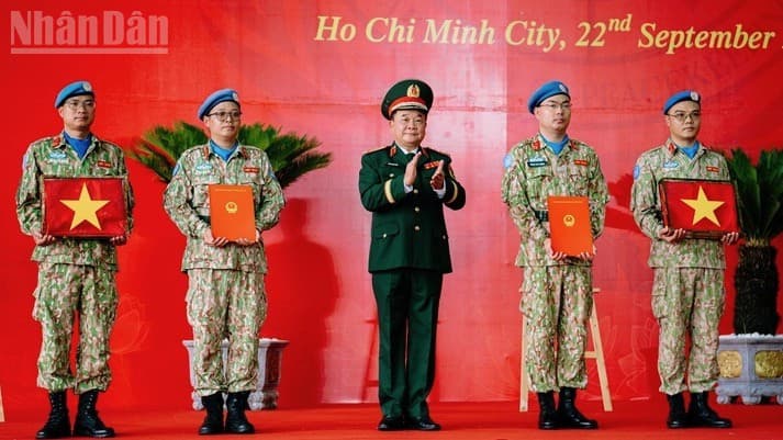Việt Nam xuất quân tiếp tục làm nhiệm vụ tại Phái bộ gìn giữ hòa bình Liên hợp quốc