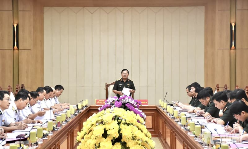 Thượng tướng Lê Huy Vịnh: Quân chủng Hải quân nghiên cứu nâng cấp vũ khí bảo đảm tác chiến hiện đại