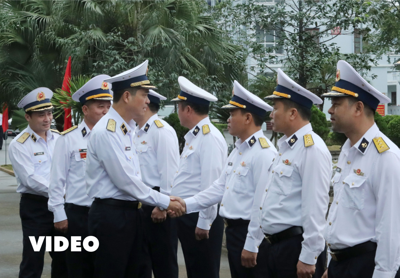 VIDEO: PHÓ ĐÔ ĐỐC NGUYỄN AN PHONG THĂM, KIỂM TRA VIỆN KỸ THUẬT HẢI QUÂN VÀ LỮ ĐOÀN ĐẶC CÔNG HẢI QUÂN 126