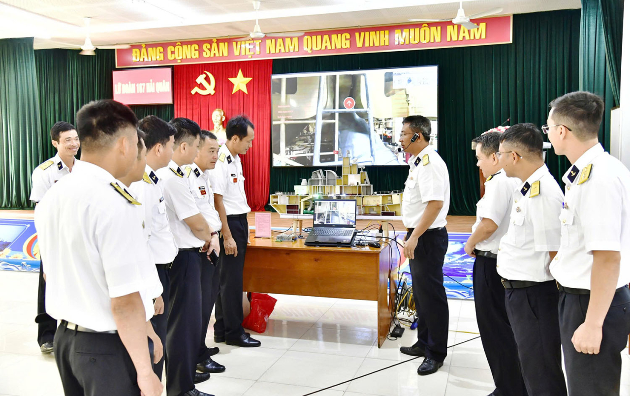 Lữ đo&agrave;n 167 tổ chức hội thi m&ocirc; h&igrave;nh học cụ