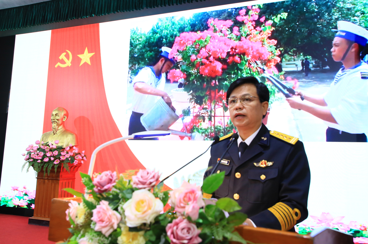 Đại tá Phạm Kim Tuyến, Bí thư Đảng ủy, Chính ủy Cục Hậu cần-Kỹ thuật quán triệt nghị quyết lãnh đạo thực hiện nhiệm vụ năm 2026 của Đảng ủy Cục