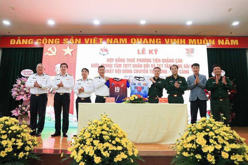 Tân cảng Sài Gòn và Trung tâm TDTT Quân đội: Hợp tác, ra mắt đội bóng chuyền nam Thể Công - Tân  Cảng