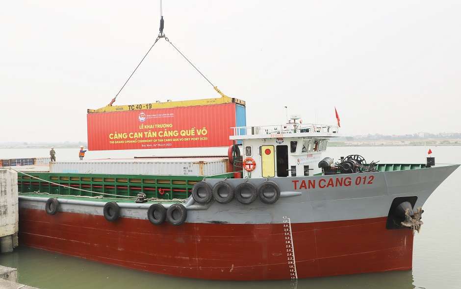 Tổng công ty Tân cảng Sài Gòn: Khai trương cảng cạn (ICD) Tân cảng Quế Võ