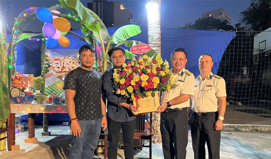 Học viện Hải quân tổ chức các hoạt động nhân dịp tết Chol Chnam Thmay