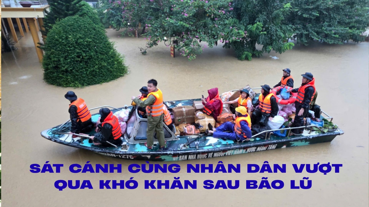 Video: Sát cánh cùng nhân dân vượt qua khó khăn sau bão lũ