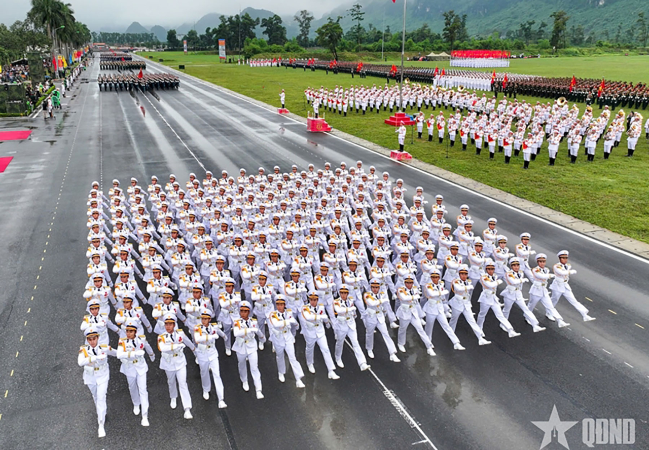 Video: Tổng hợp luyện diễu binh, diễu hành A80  lần thứ tư