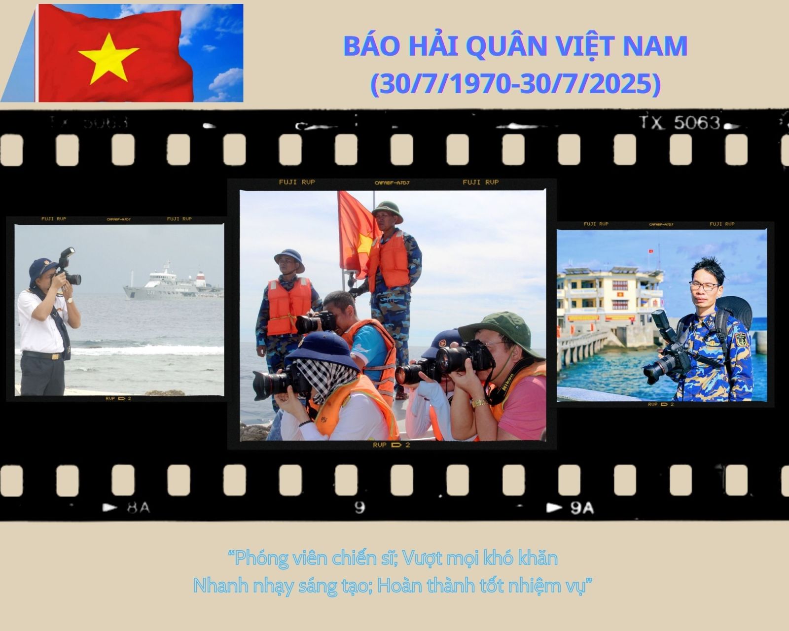Báo Hải quân Việt Nam – 55 năm đồng hành với người lính biển