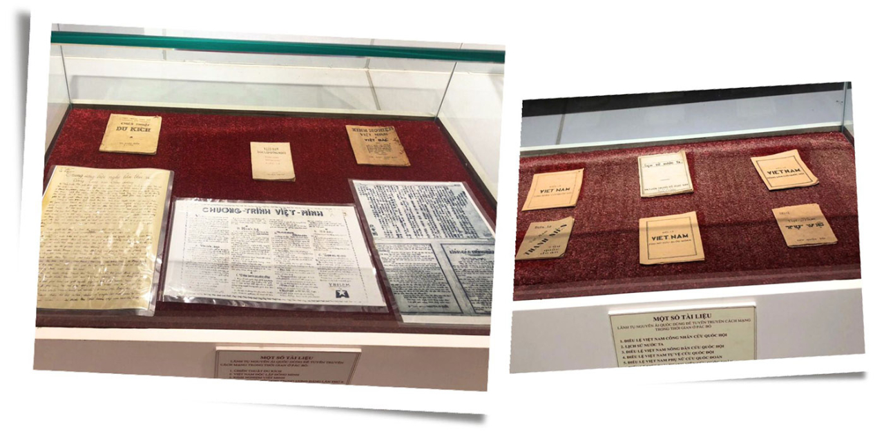 Một số tài liệu lãnh tụ Nguyễn Ái Quốc dùng để tuyên truyền Cách mạng trong thời gian ở Pác Bó