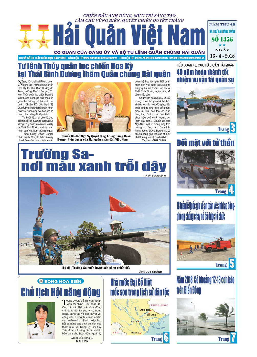 Báo in HQVN số 1356