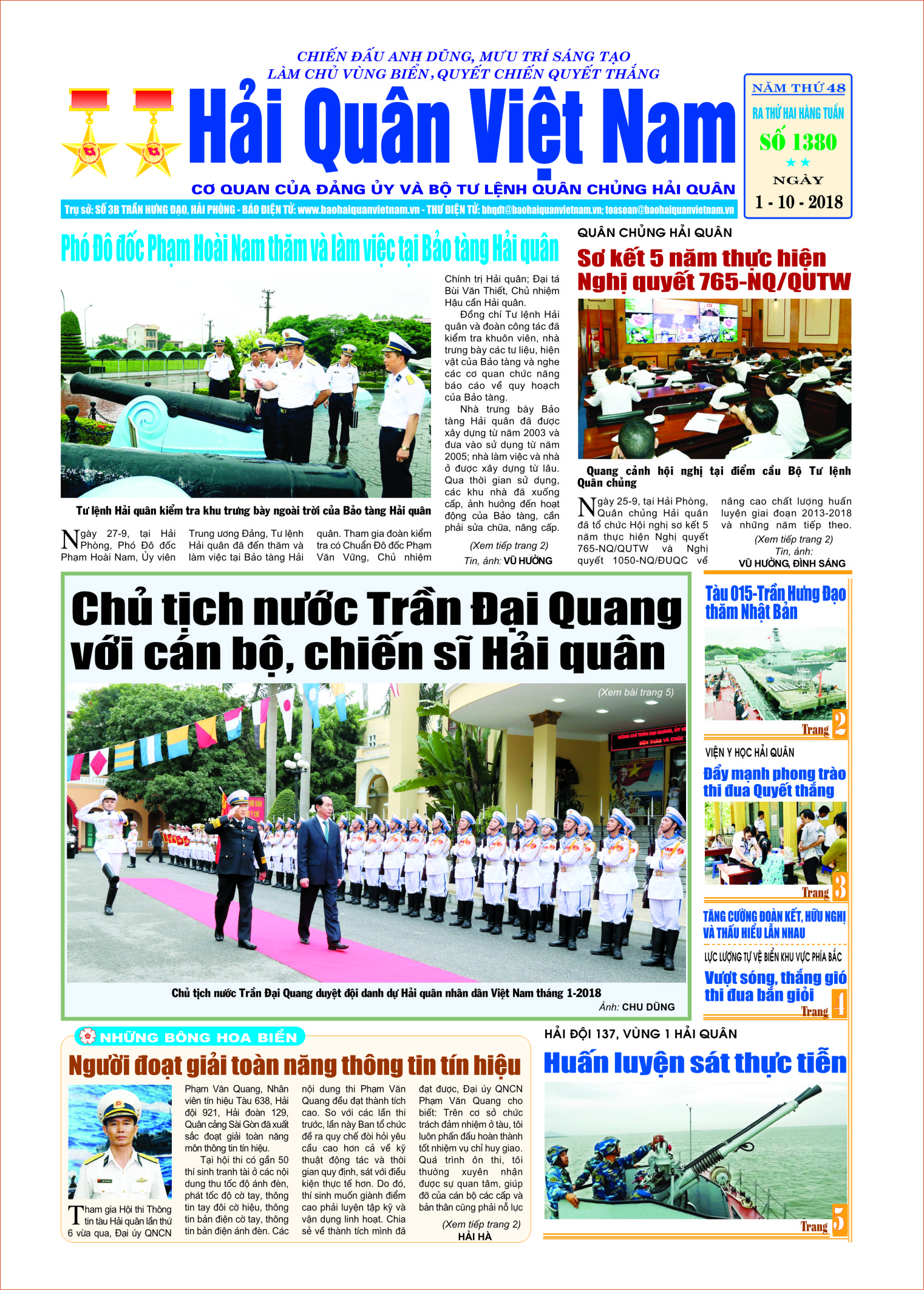 Báo in HQVN số 1380