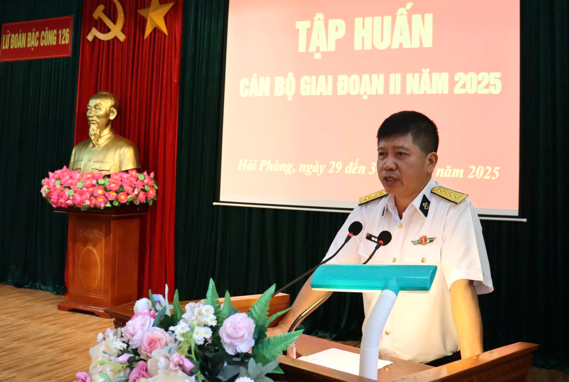 Lữ đoàn 126 tổ chức tập huấn giai đoạn II năm 2025