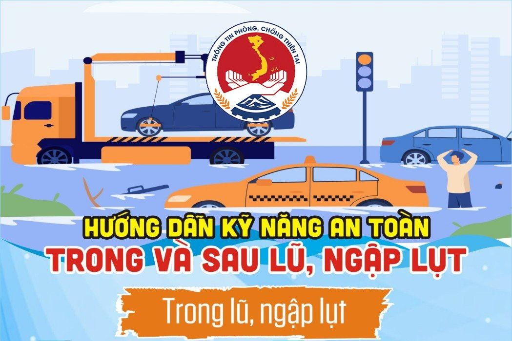 Hướng dẫn kỹ năng an toàn trong và sau lũ, ngập lụt