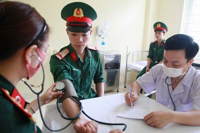 8 chỉ tiêu khám sức khỏe thực hiện nghĩa vụ quân sự - Báo Hải Quân Việt Nam