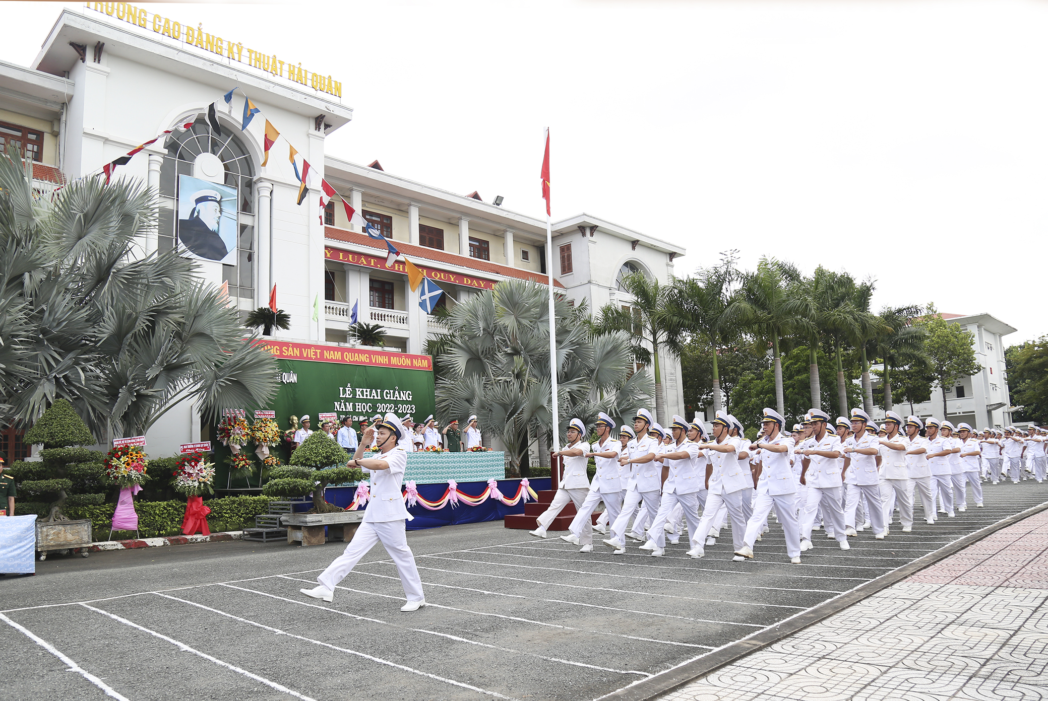 Trường Cao đẳng Kỹ thuật Hải quân khai giảng năm học 2022-2023 - Báo Hải  Quân Việt Nam