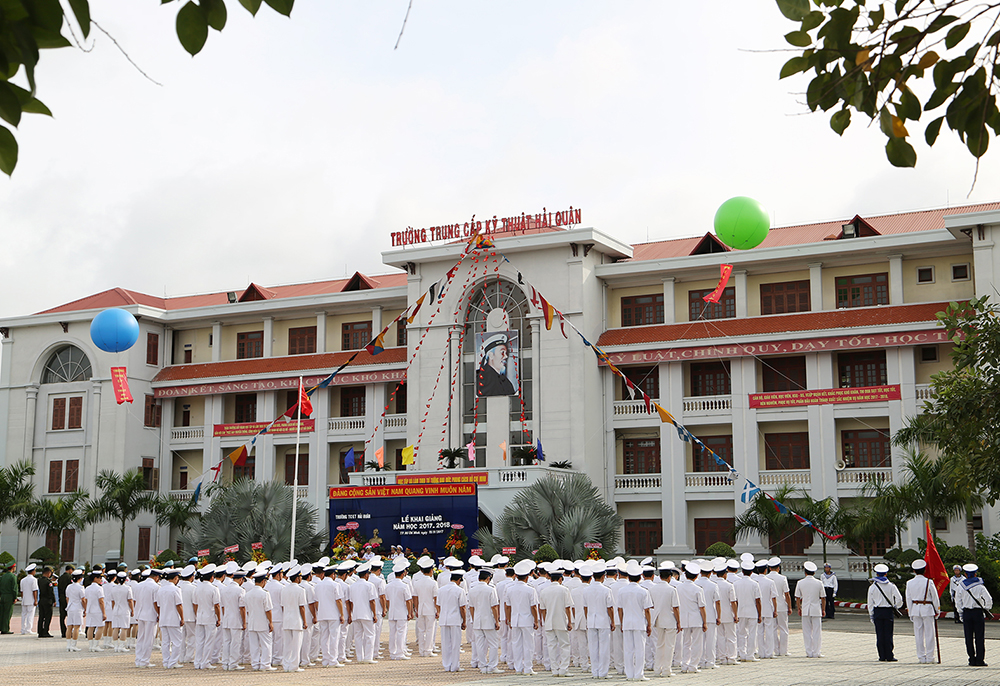 Trường Trung cấp Kỹ thuật Hải quân: Vững tin vào mục tiêu đào tạo m... -  Báo Hải Quân Việt Nam