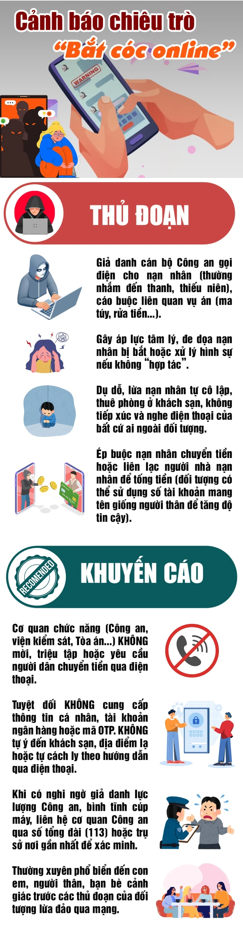 Không chỉ là chiêu trò lừa đảo, “Bắt cóc online” còn là đòn tâm lý tinh vi, khai thác điểm yếu của tình thân. Sự tỉnh táo sẽ là “lá chắn” hiệu quả nhất để không trở thành nạn nhân tiếp theo.