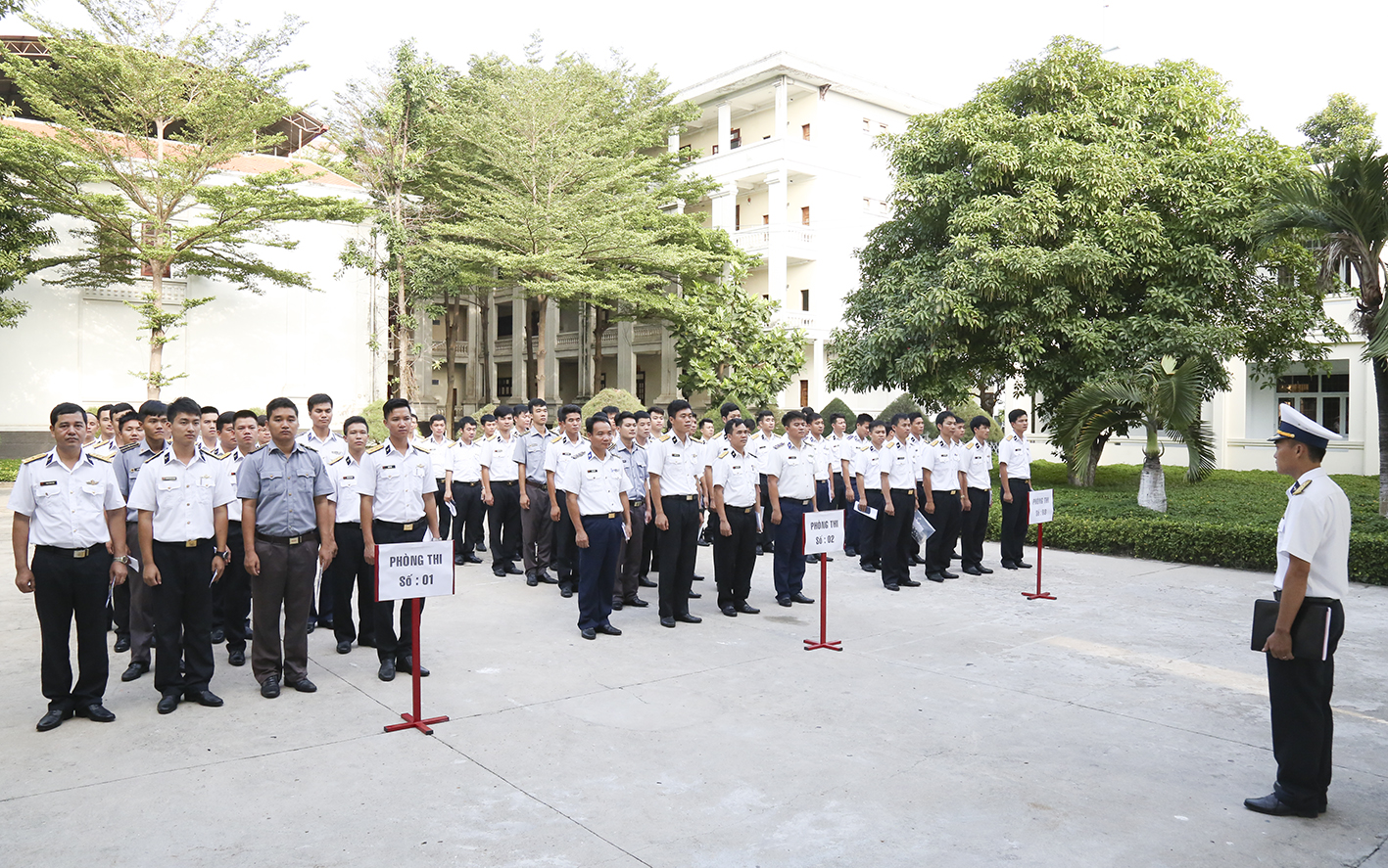 Trường Cao đẳng kỹ thuật Hải quân: Tổ chức thi tuyển sinh Cao đẳng.... -  Báo Hải Quân Việt Nam