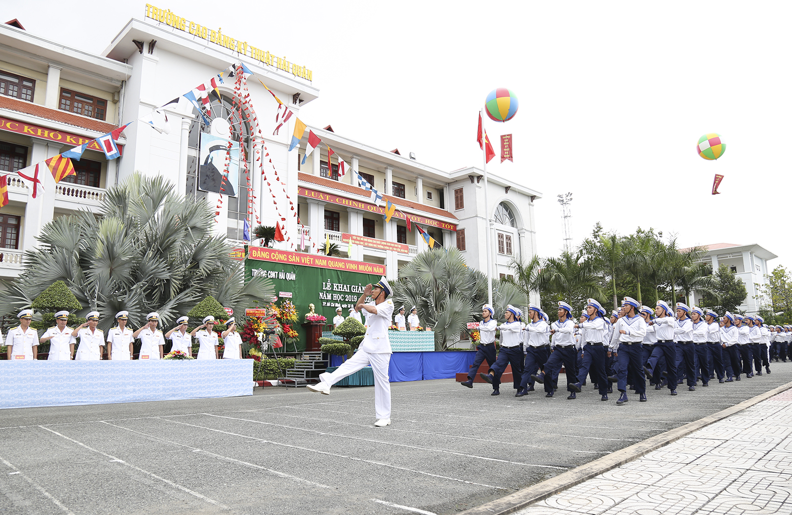 Trường Cao đẳng kỹ thuật Hải quân: Khai giảng năm học 2019-2020 - Báo Hải  Quân Việt Nam